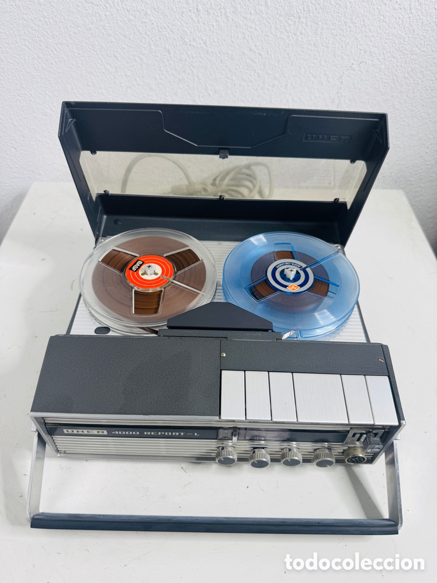 Antig&uuml;edades: UHER Report L 4000 Stereo Reel-to-Reel cinta grabadora Germany