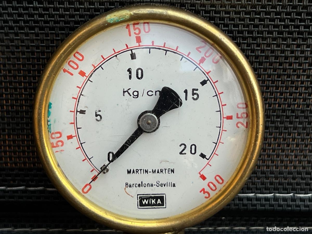 Antig&uuml;edades: Man&oacute;metro WIKA MARTIN - MArten 10 cm - Foto 2