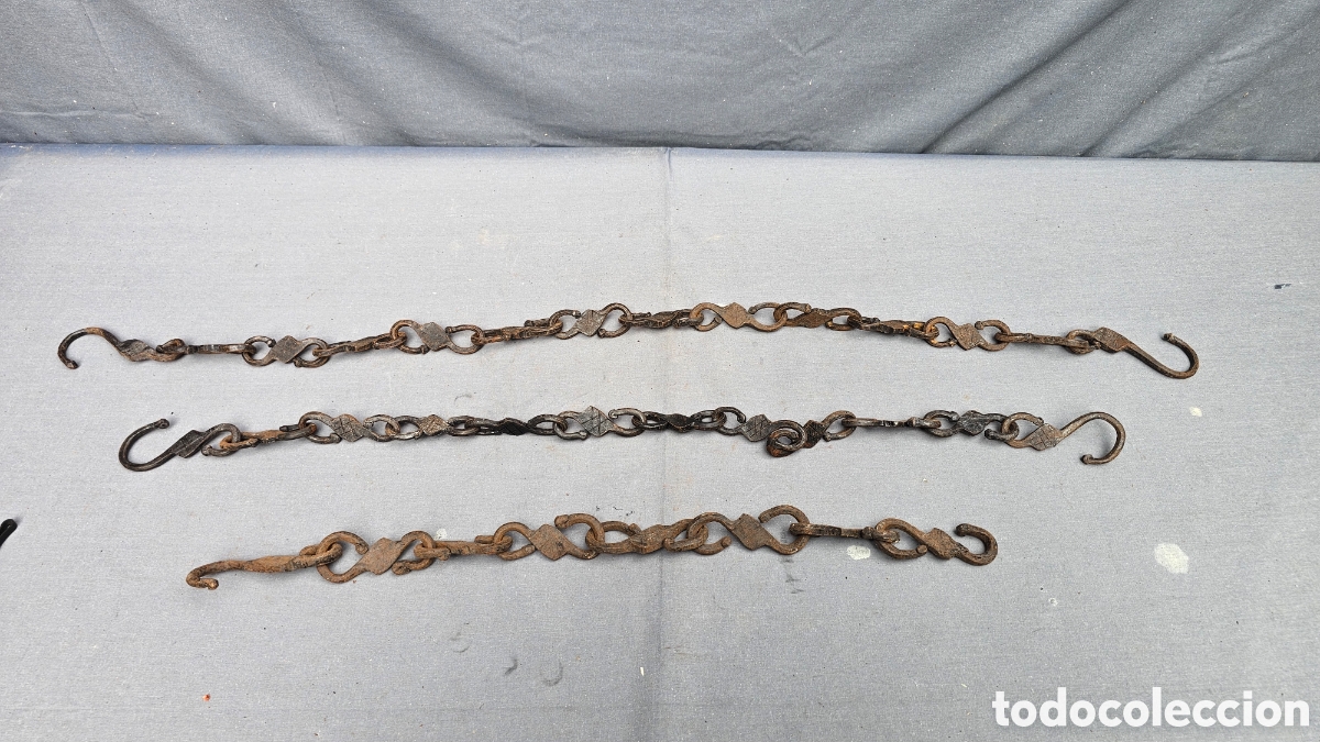 Antig&uuml;edades: Cadenas antiguas forjadas a mano