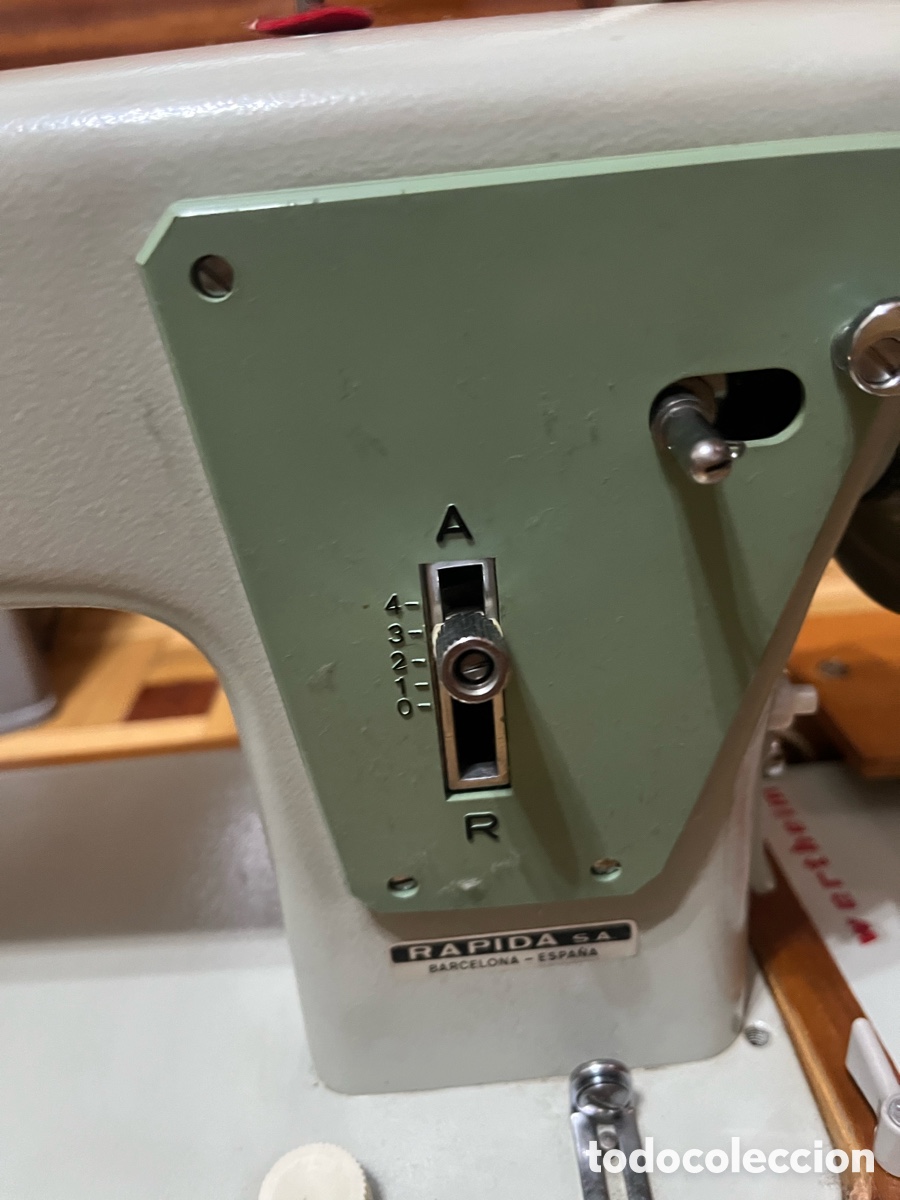 Antig&uuml;edades: Maquina de coser Wertheim - Foto 4