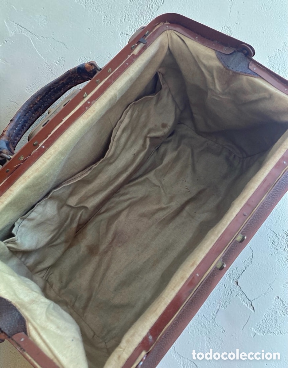 Antig&uuml;edades: Antiguo malet&iacute;n de m&eacute;dico - Foto 4