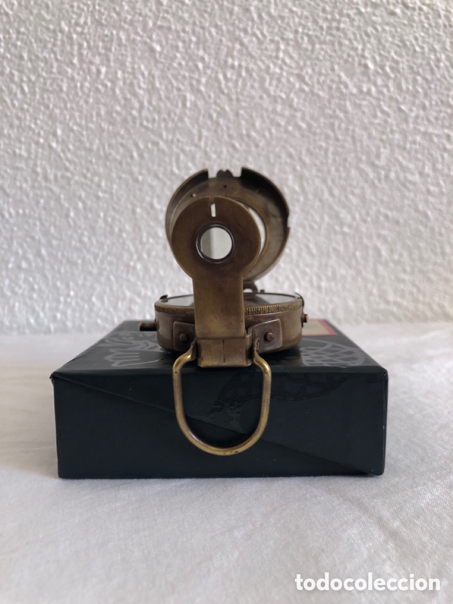 Antig&uuml;edades: Br&uacute;jula R&eacute;plica Militar WWII - Authentic Models (Mod. CO014) - Con Estuche - Foto 10