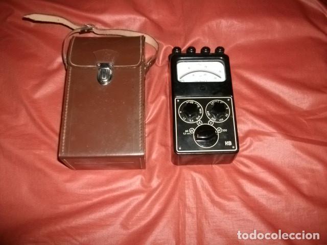 Antig&uuml;edades: POL&Iacute;METRO MULTAVI 5 HARTMANN & BRAUN 1955 BAQUELITA CON SU FUNDA