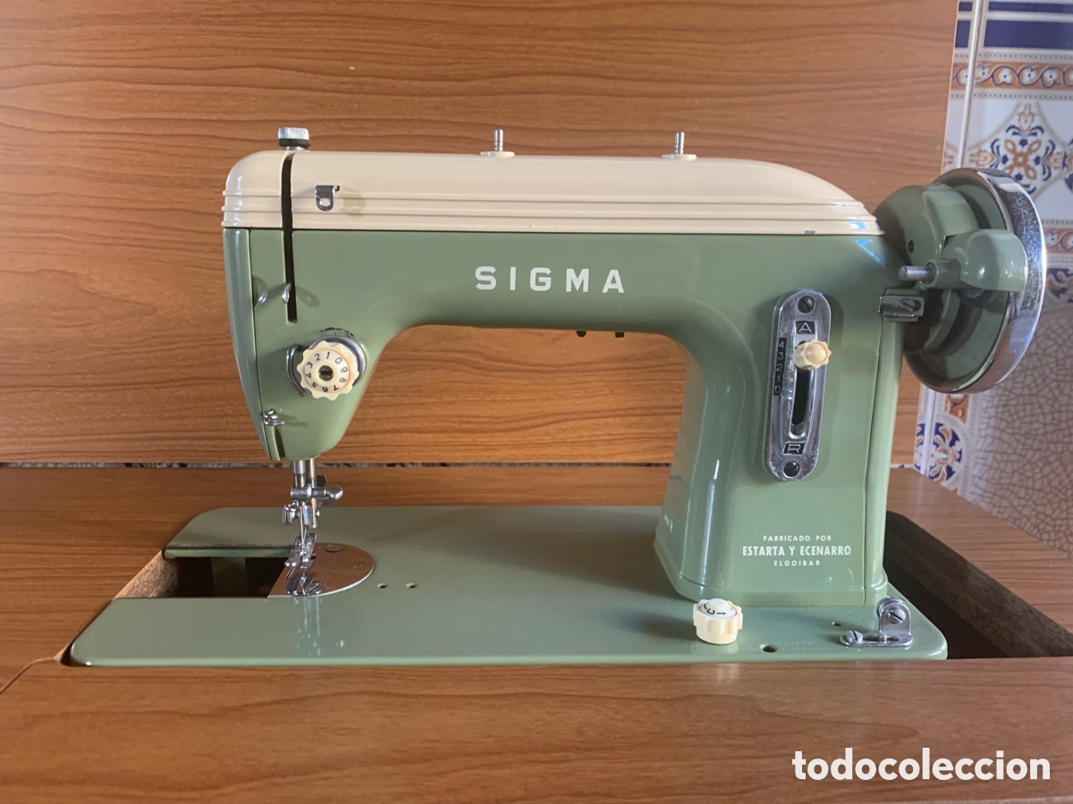 Antig&uuml;edades: Sigma m&aacute;quina de coser muy buen estado
