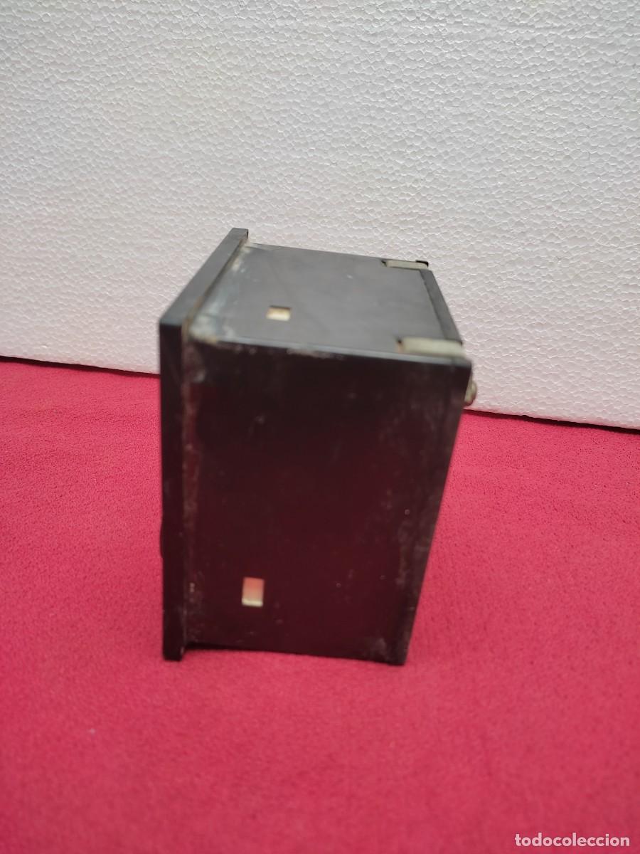 Antig&uuml;edades: antiguo amperimetro empotrable Celsa 6A - Foto 7