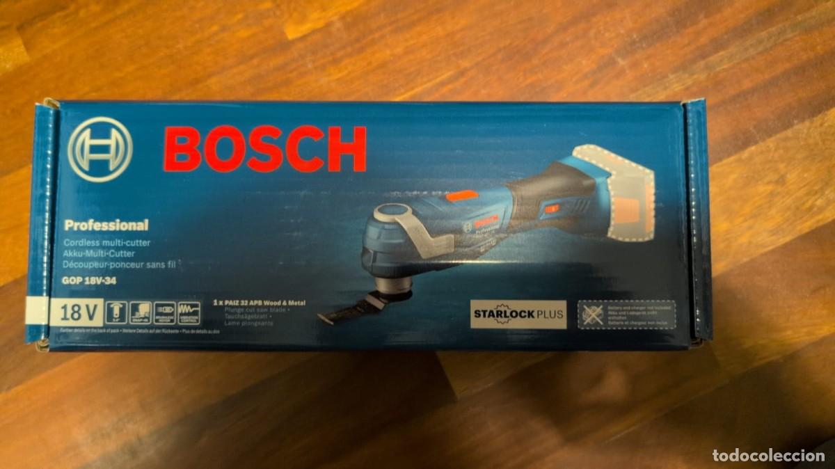 Antig&uuml;edades: Bosch Gop 18V-34 Multiherramienta