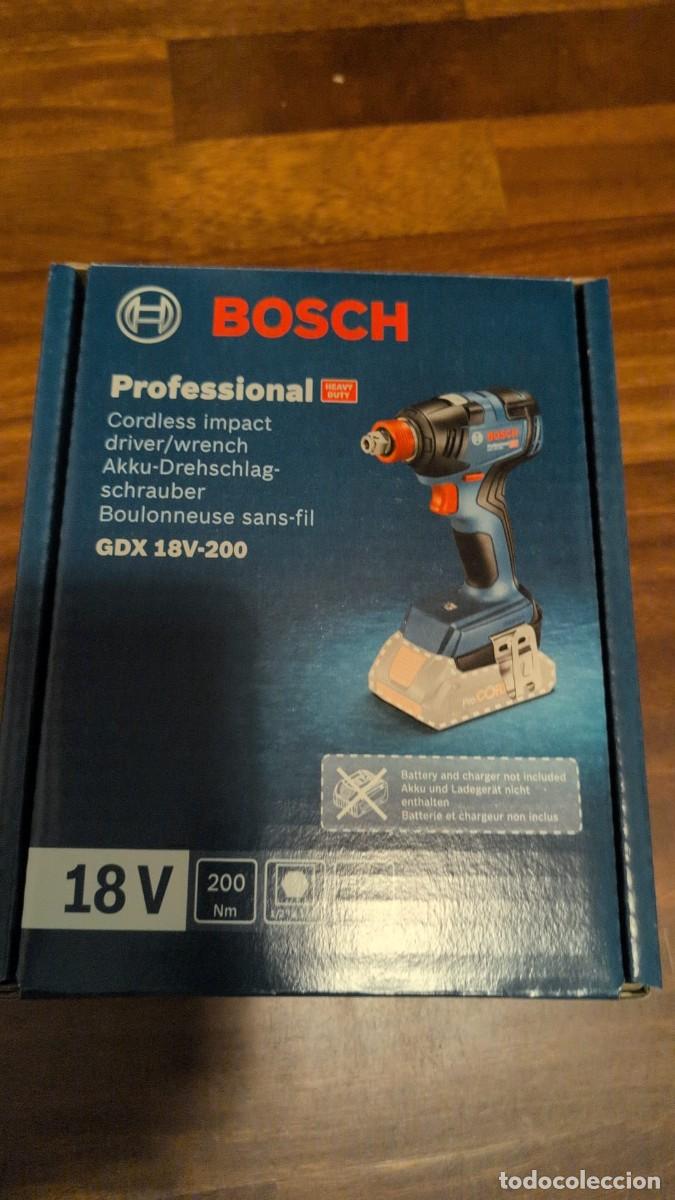 Antig&uuml;edades: Bosch GDX 18V-200 Taladro Impacto