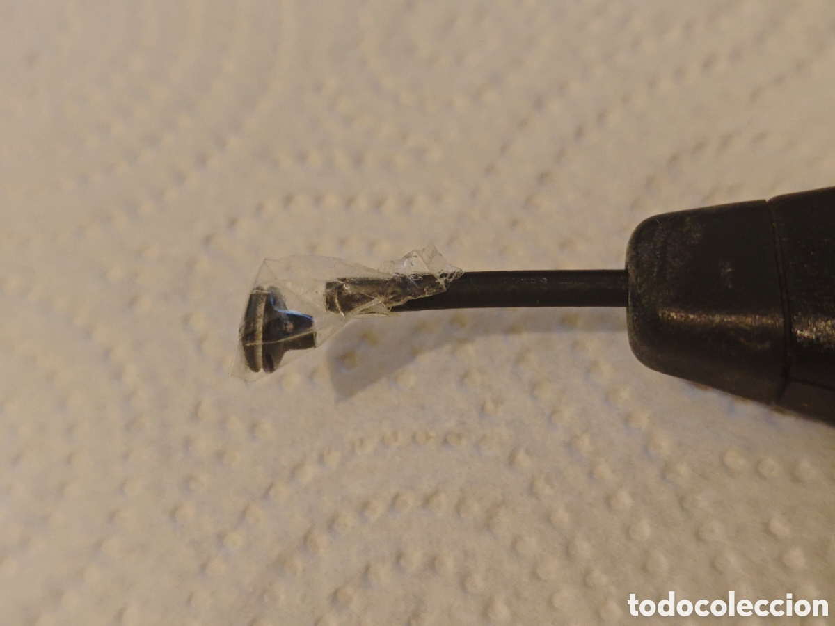 Tel&eacute;fonos: Antiguo Motorola Micro Tac II.... (Piezas). - Foto 7
