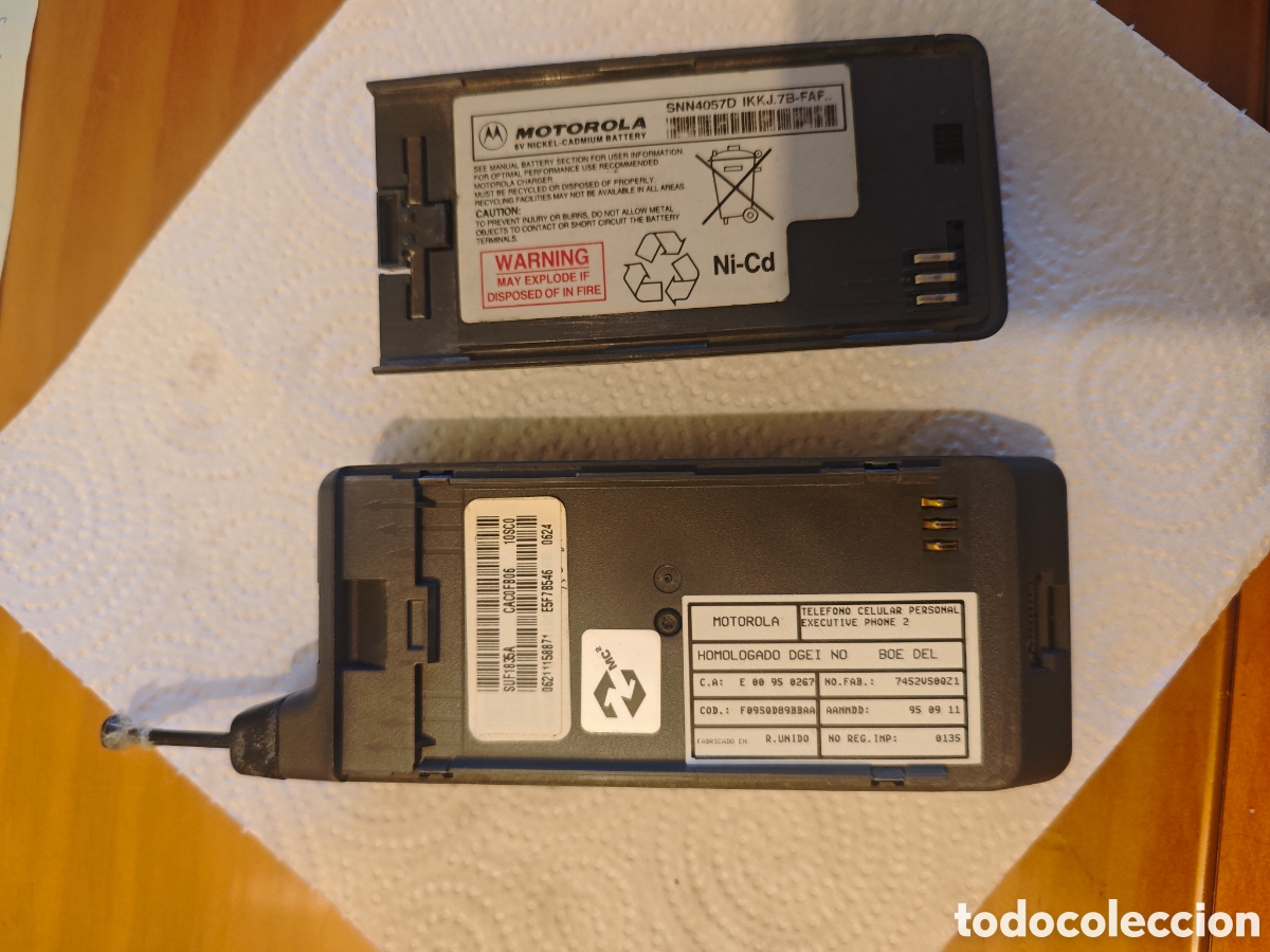 Tel&eacute;fonos: Antiguo Motorola Executive Phone II.. - Foto 8