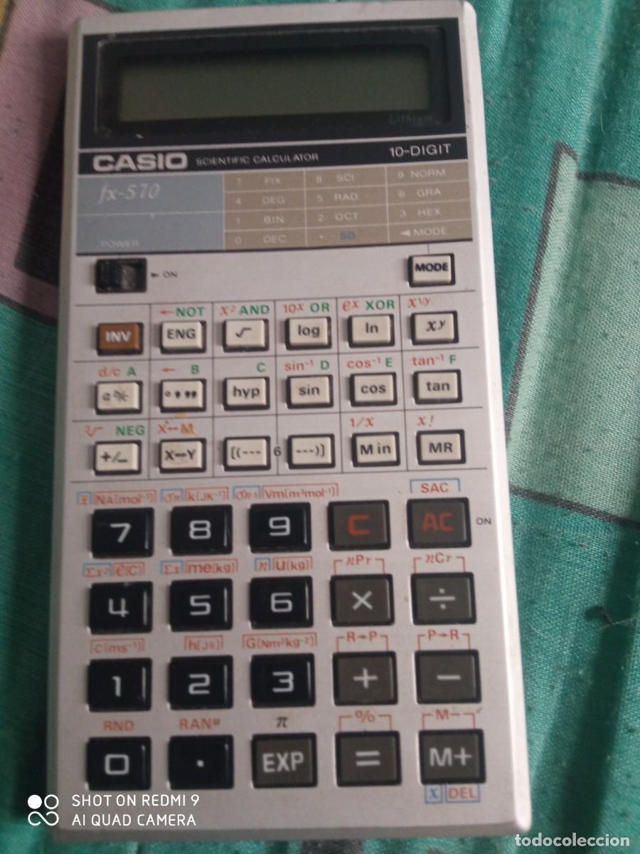 Antig&uuml;edades: CASIO Calculadora fx-570B