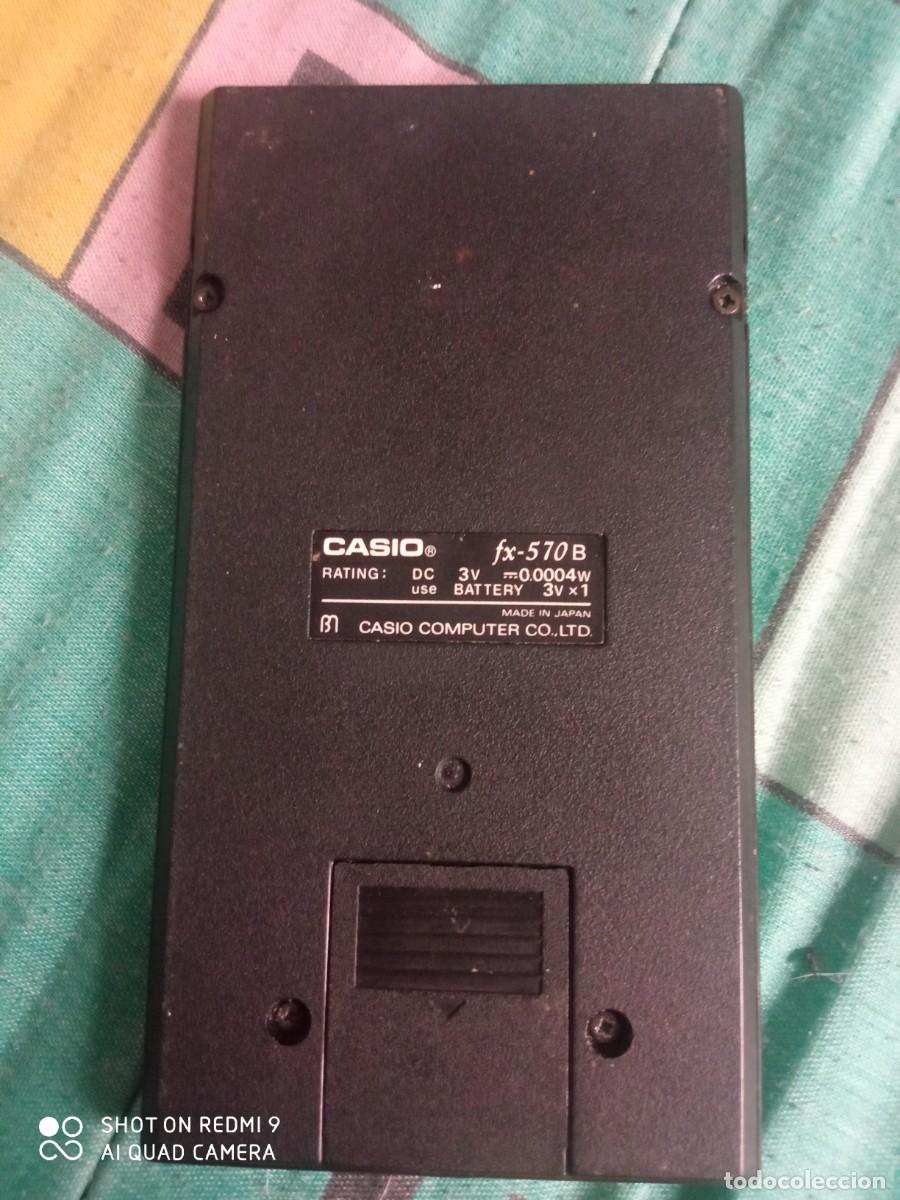 Antig&uuml;edades: CASIO Calculadora fx-570B - Foto 2