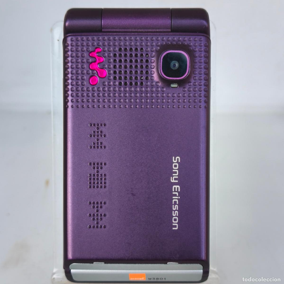 Tel&eacute;fonos: Sony Ericsson W380i purple tel&eacute;fono
