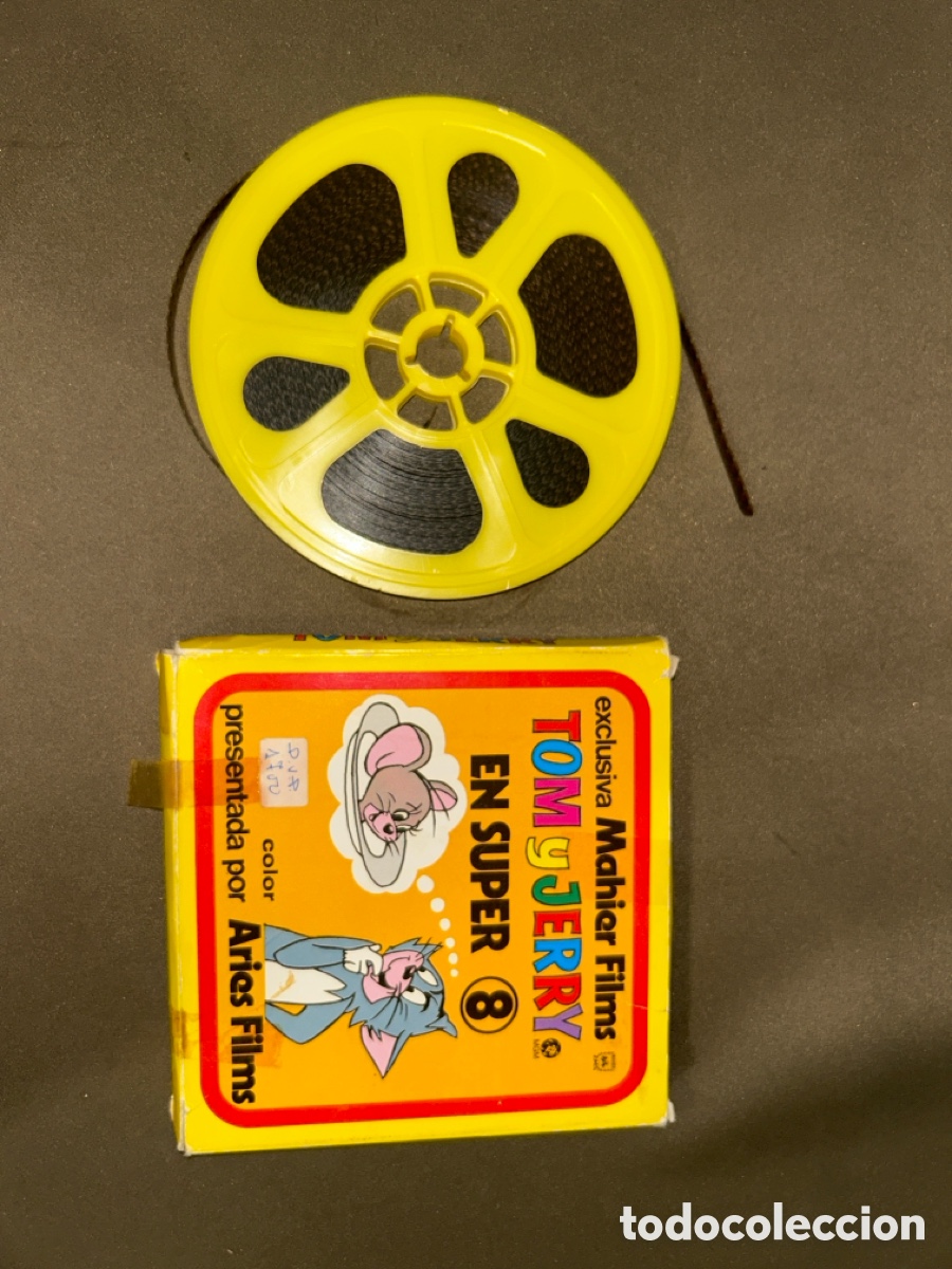 Antiquit&eacute;s: TOM Y JERRY - TRIO TERRIBLE - TRIPLET TROUBLE - PELICULA SUPER 8