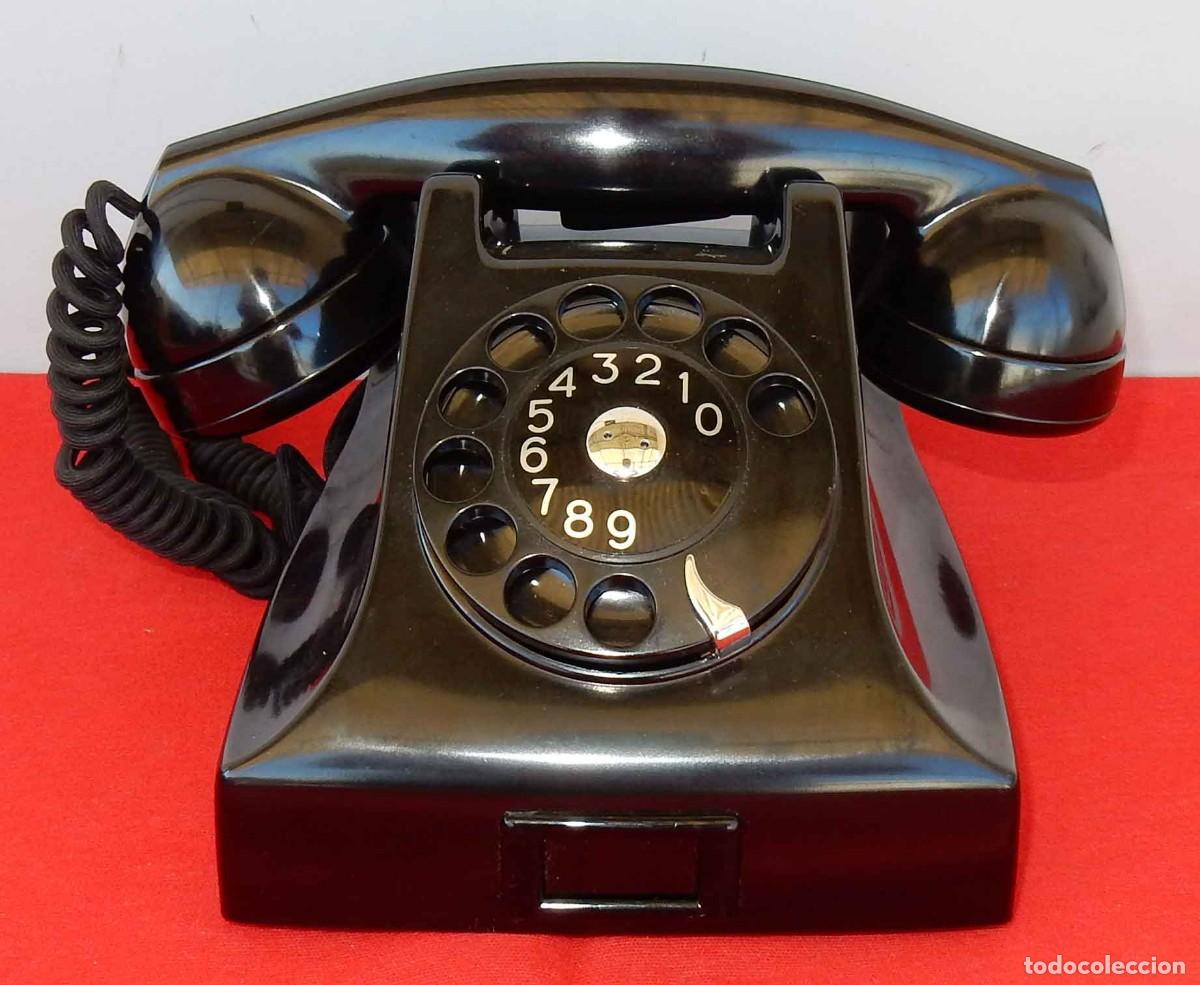 Tel&eacute;fonos: Tel&eacute;fono antiguo L M ERICSSON - de baquelita