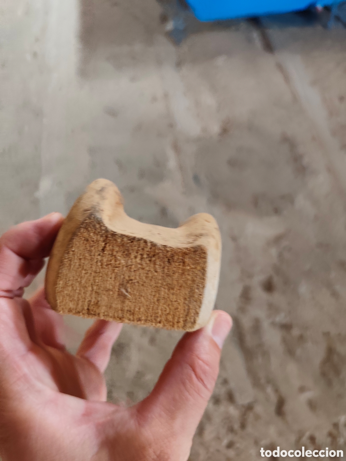 Antig&uuml;edades: Cabeza de madera gato pato - Foto 8