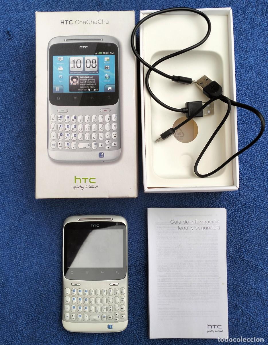 Tel&eacute;fonos: Telefono movil HTC CHA CHA CHA, NUEVO EN CAJA+ CARGADOR. COLECCIONISMO.