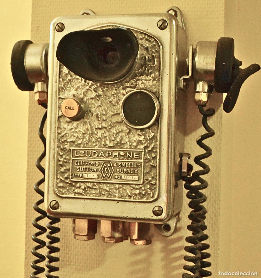 Antiquit&eacute;s: Altavoz Naval Loudaphone - Clifford & Snell