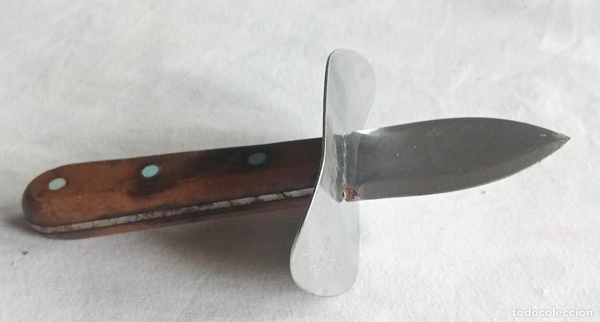 Antig&uuml;edades: CUCHILLA DE ABRIR OSTRAS - Foto 2