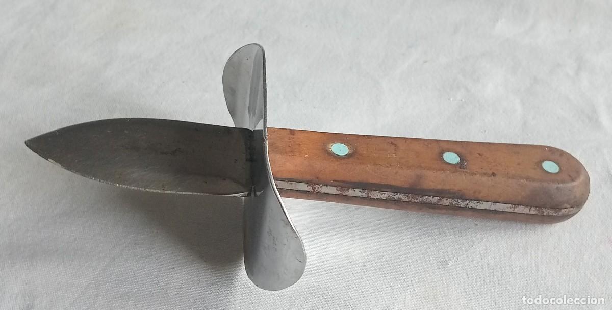 Antig&uuml;edades: CUCHILLA DE ABRIR OSTRAS - Foto 4
