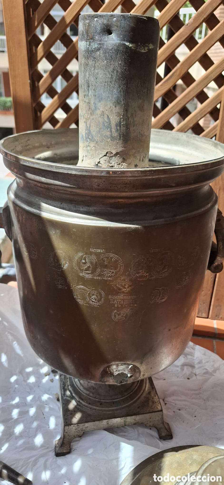 Antig&uuml;edades: Samovar Ruso vintage Batashev - Foto 2