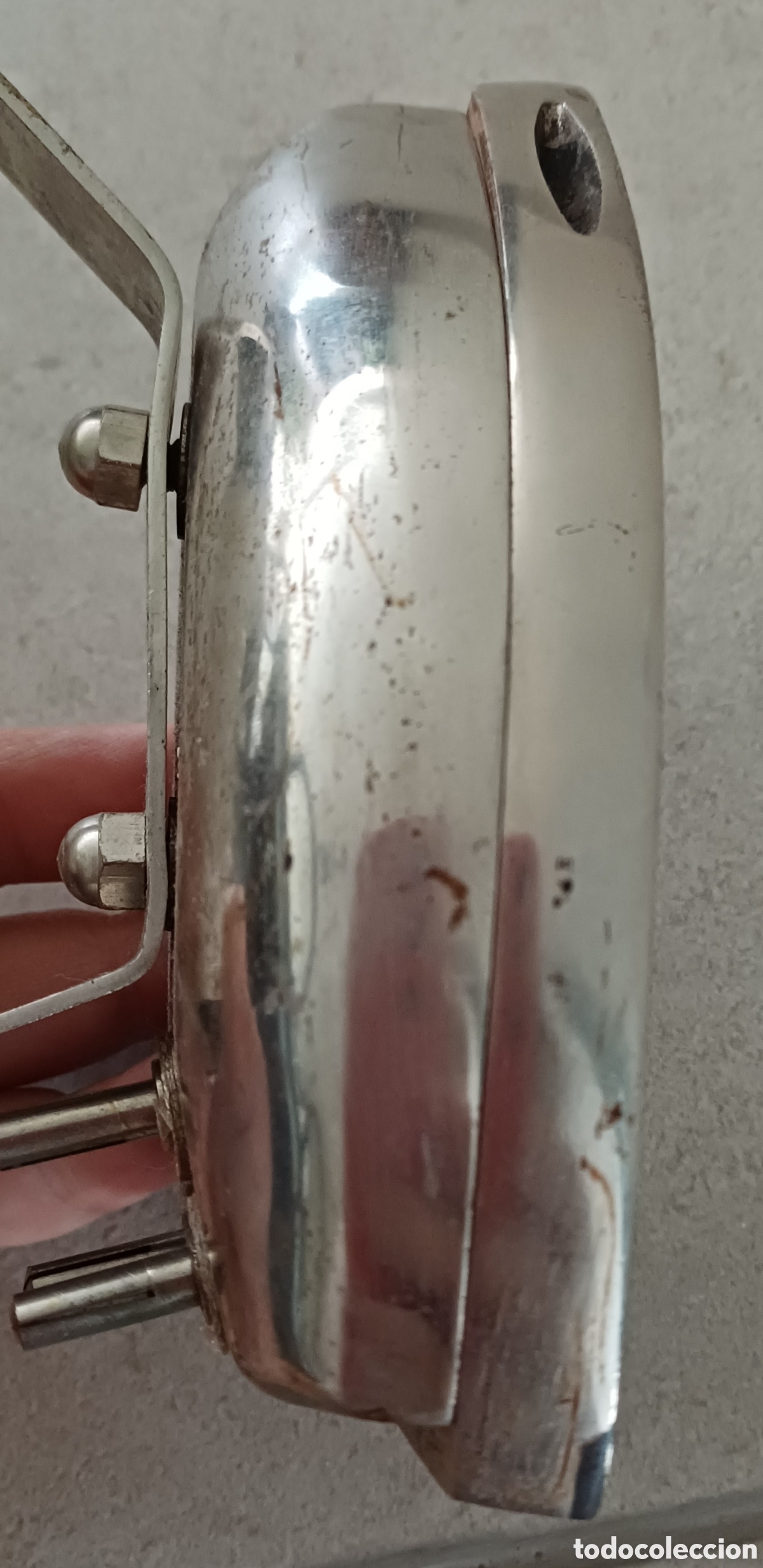 Antig&uuml;edades: Plancha de viaje antigua LMAN - Foto 6