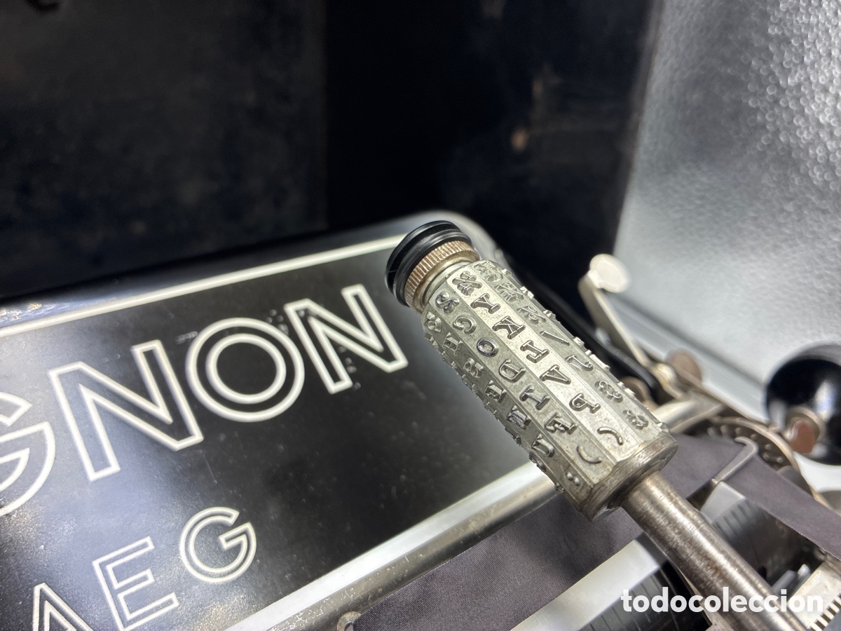 Antig&uuml;edades: M&aacute;quina de escribir Mignon 3. - Foto 5