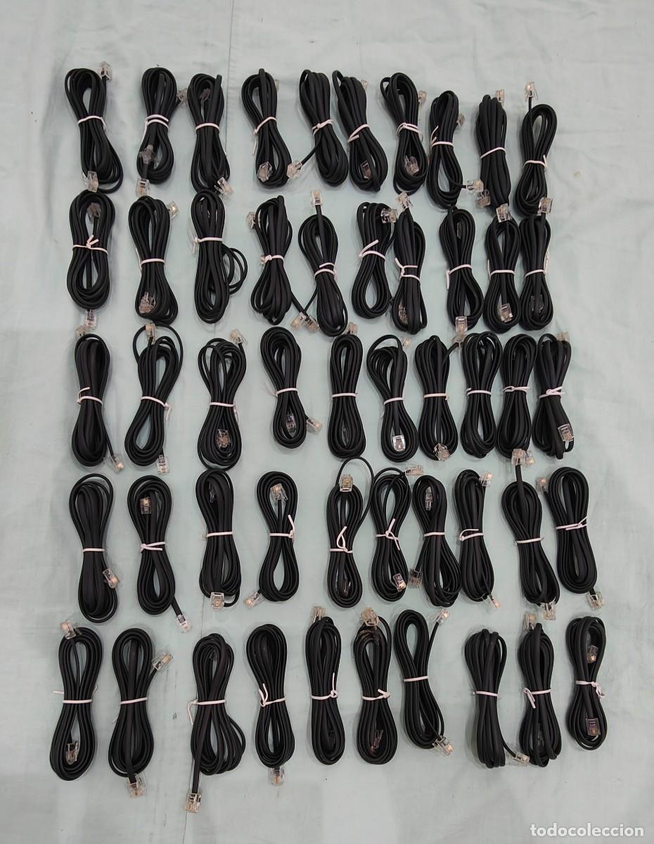 Telefone: 50 cordones Conexion de Telefono a roseta de linea telefonica