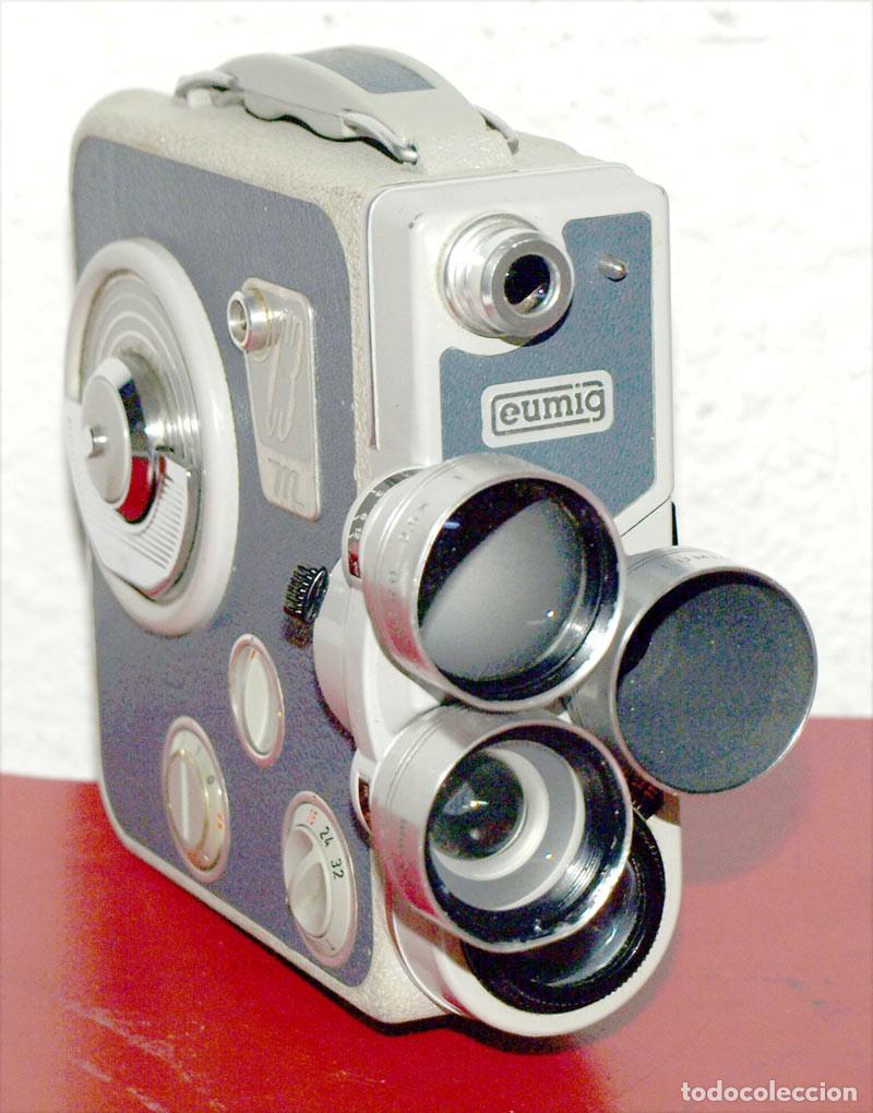 Antig&uuml;edades: C&aacute;mara EUMIG C 3 M - de 8 mm - con caja