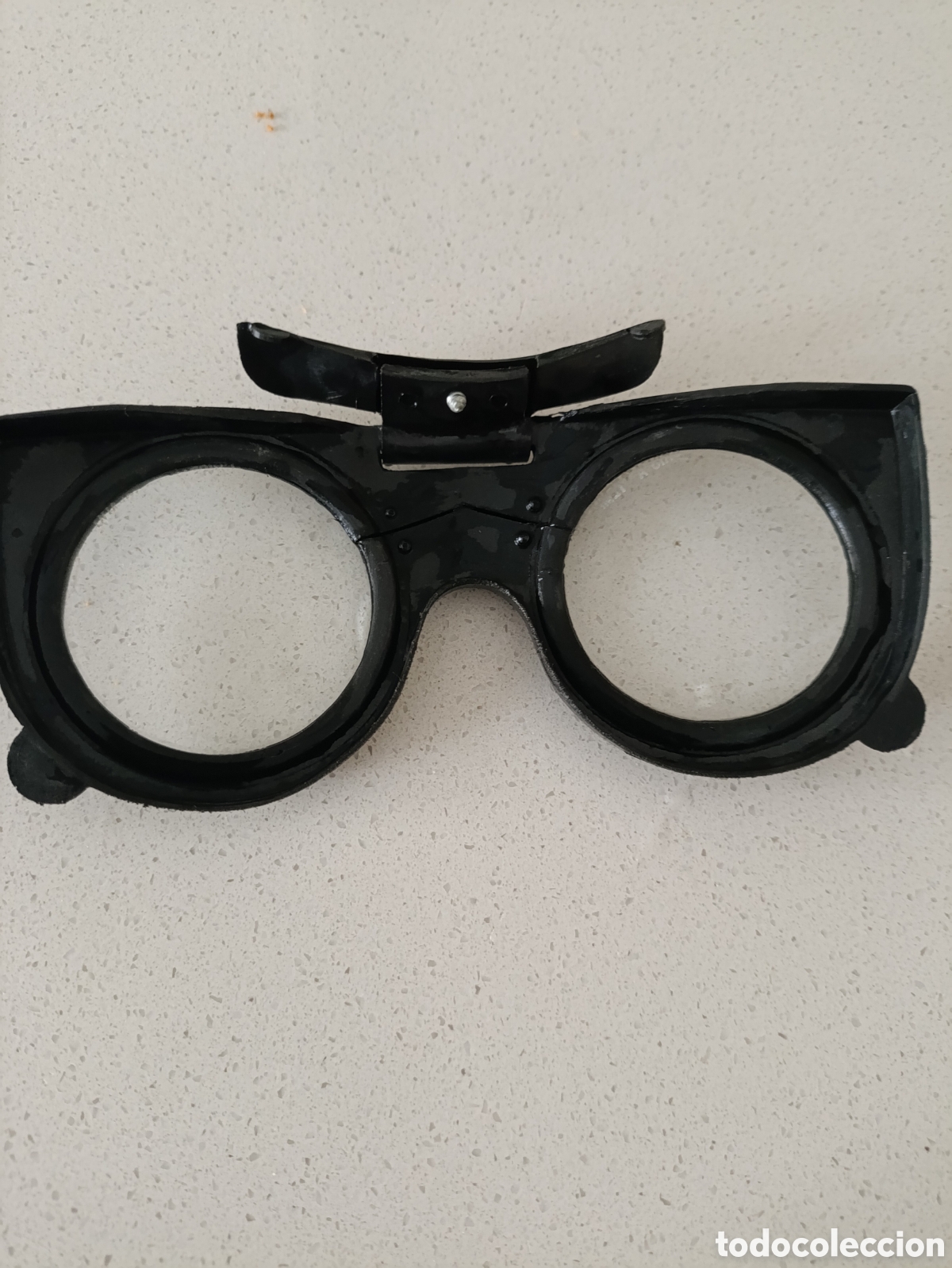 Antig&uuml;edades: Gafas de soldador vintage CL&Iacute;MAX IRIS 4 &ndash; Made in Spain &ndash; A&ntilde;os 50/60