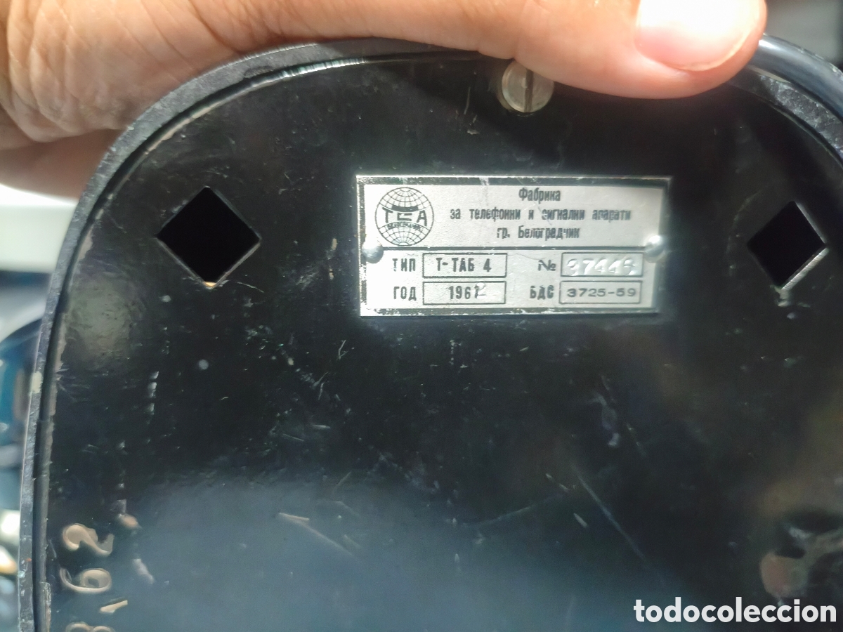 Tel&eacute;fonos: Tel&eacute;fono antiguo a&ntilde;o 1967 - Foto 5