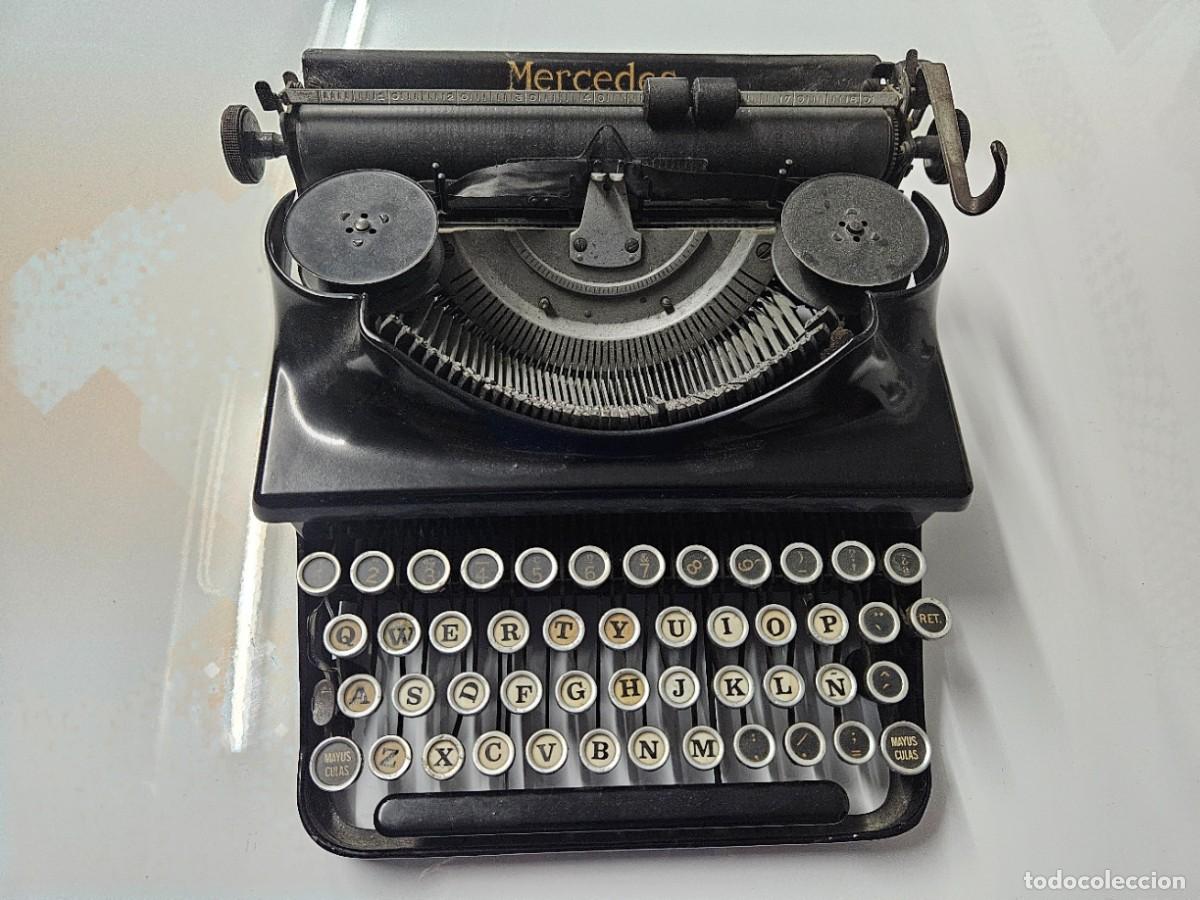 Antig&uuml;edades: M&Aacute;QUINA DE ESCRIBIR MERCEDES FUNCIONANDO