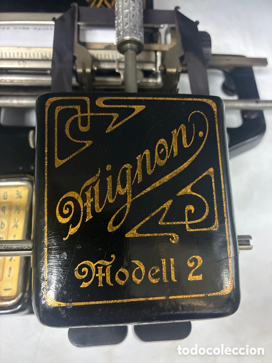Antig&uuml;edades: M&aacute;quina de escribir Mignon modelo 2. - Foto 5