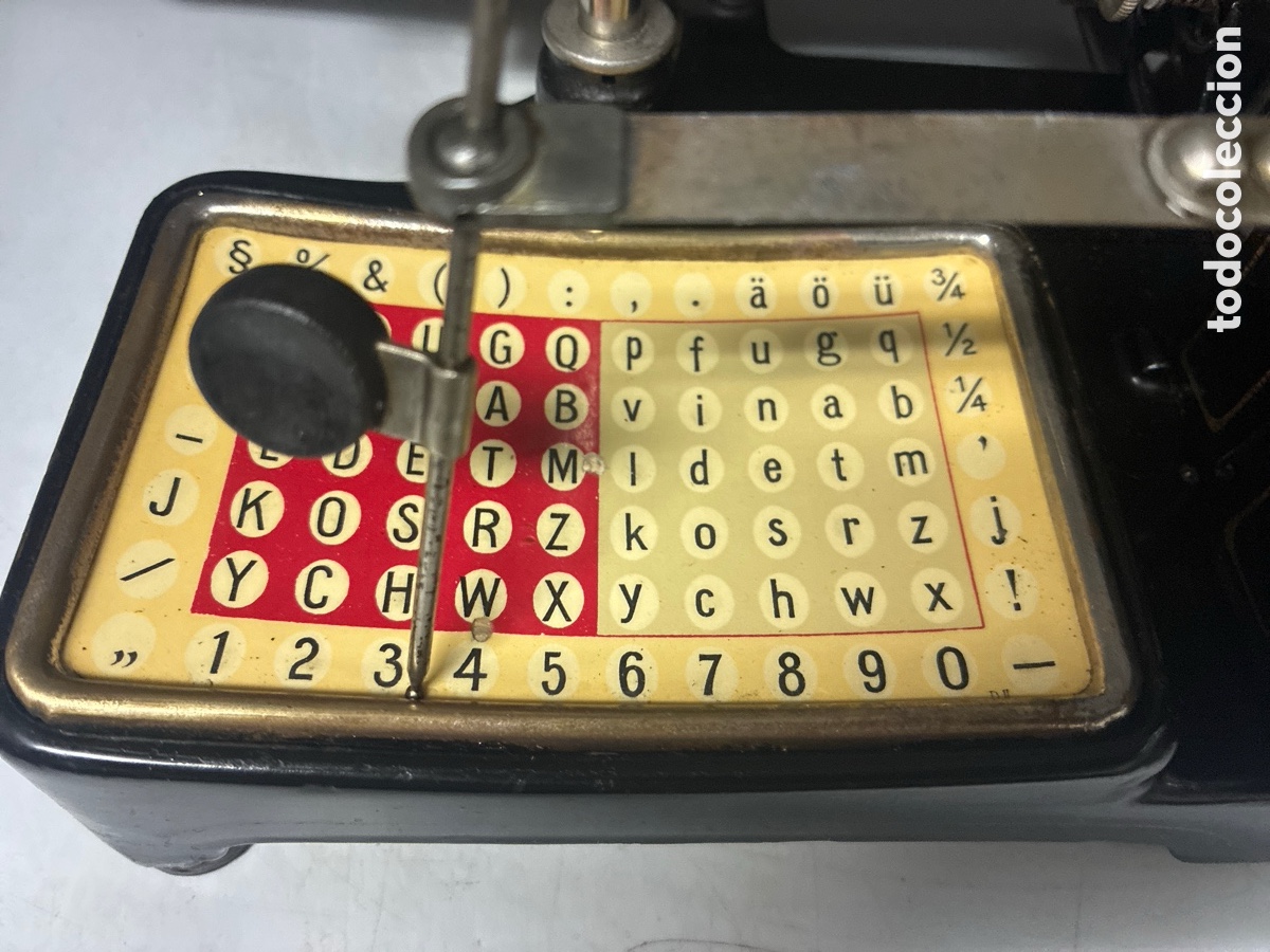 Antig&uuml;edades: M&aacute;quina de escribir Mignon modelo 2. - Foto 6