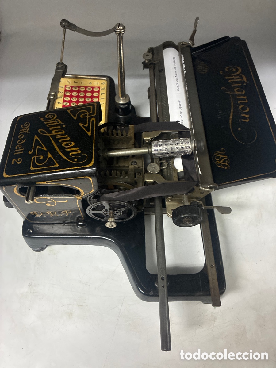 Antig&uuml;edades: M&aacute;quina de escribir Mignon modelo 2. - Foto 8