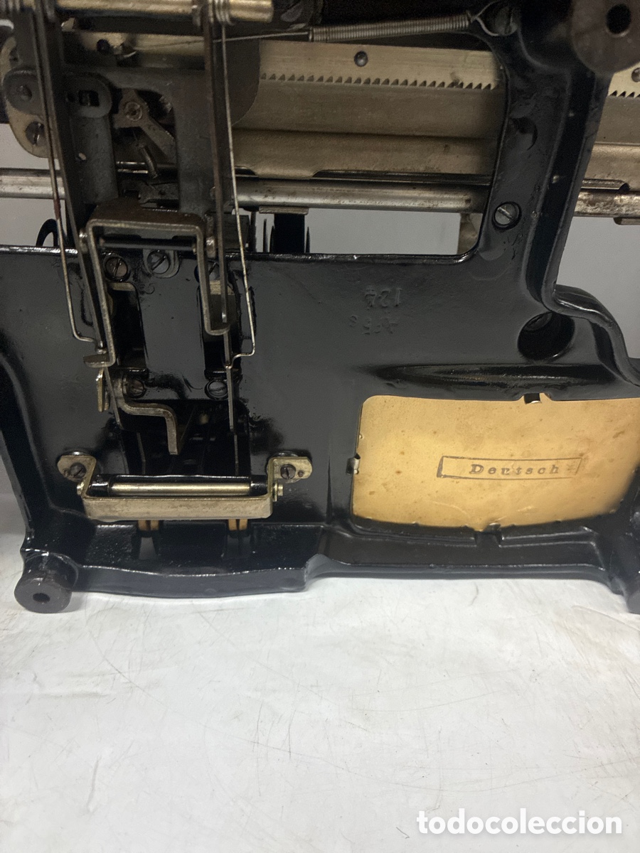 Antig&uuml;edades: M&aacute;quina de escribir Mignon modelo 2. - Foto 11