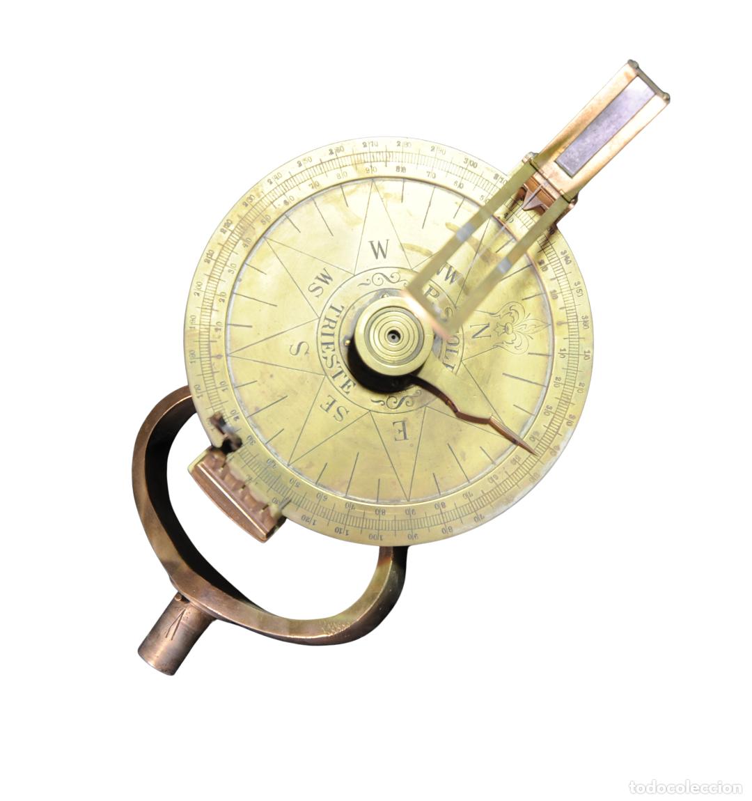 Antiquit&eacute;s: Reloj de Sol con Br&uacute;jula P. Stolfa, Trieste