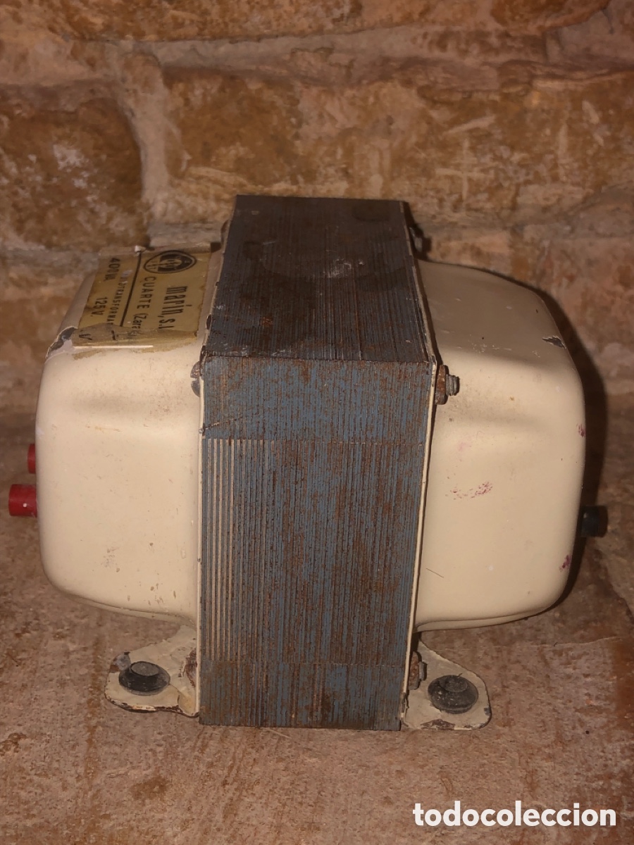 Antig&uuml;edades: Transformador antiguo Mar&iacute;n - Foto 2