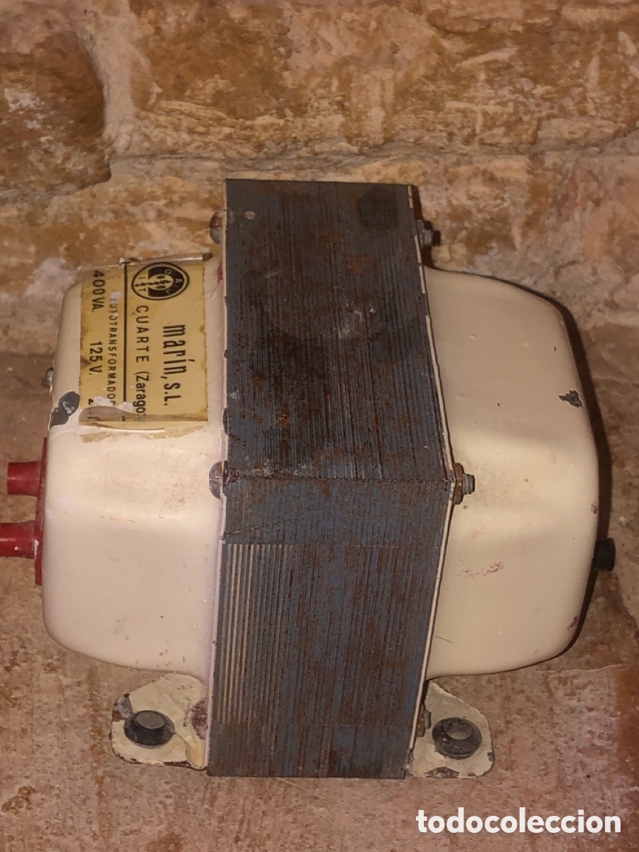 Antig&uuml;edades: Transformador antiguo Mar&iacute;n - Foto 3