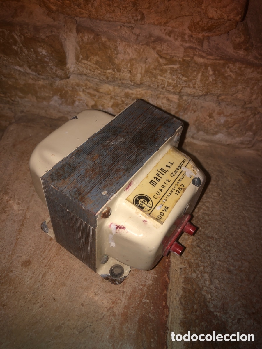 Antig&uuml;edades: Transformador antiguo Mar&iacute;n