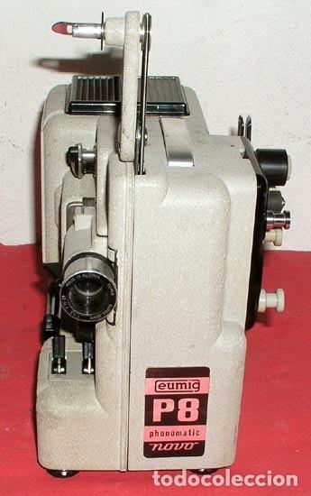 Antig&uuml;edades: Proyector EUMIG P 8 Phonomatic Novo - de 8 mm - Foto 4