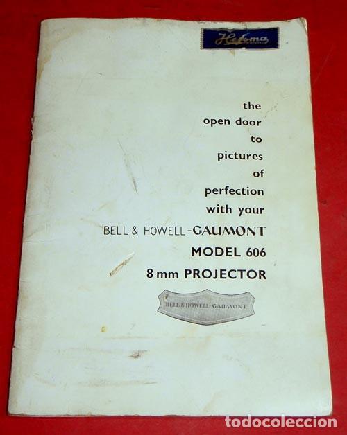 Antig&uuml;edades: Proyector BELL HOWEL GAUMONT - de 8 mm - Foto 8