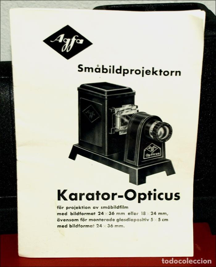 Antig&uuml;edades: Proyector AGFA Opticus de diapositivas - Foto 5