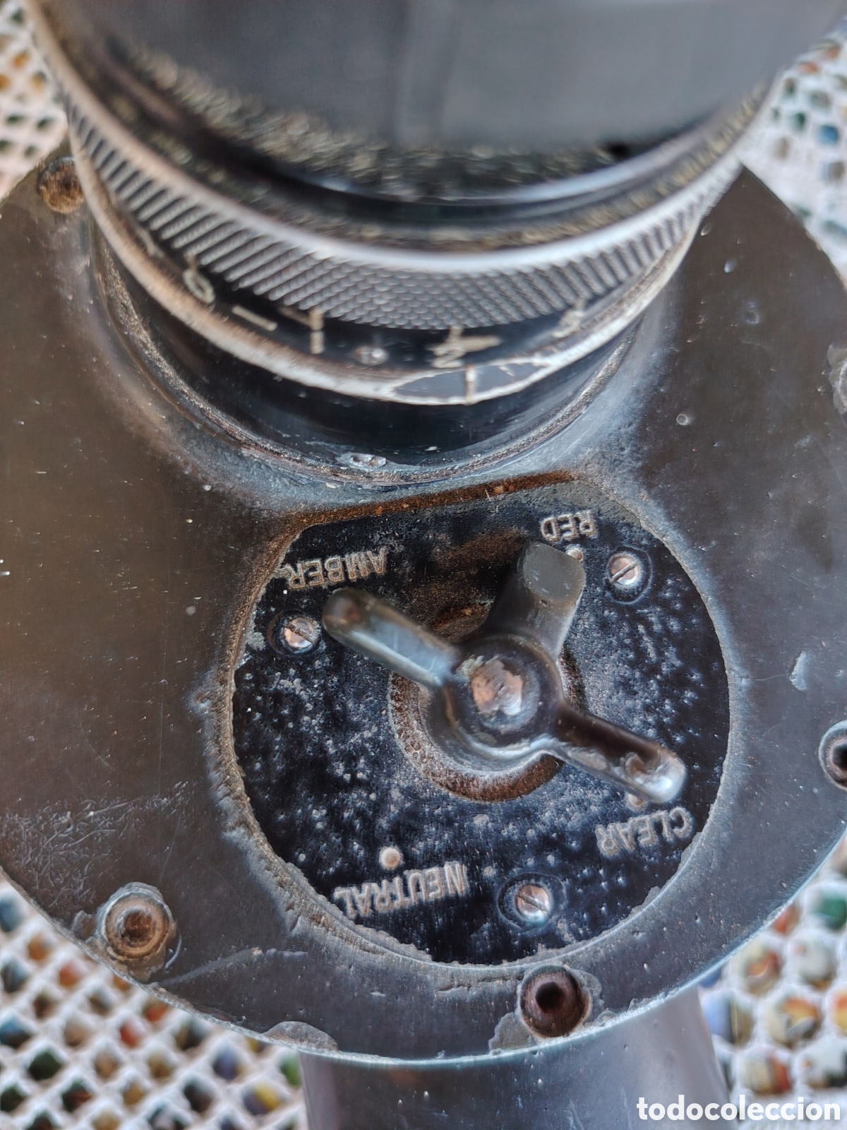 Antig&uuml;edades: TELESCOPIO DE CODO M-17 WW2 US ARMY 1943 - Foto 6