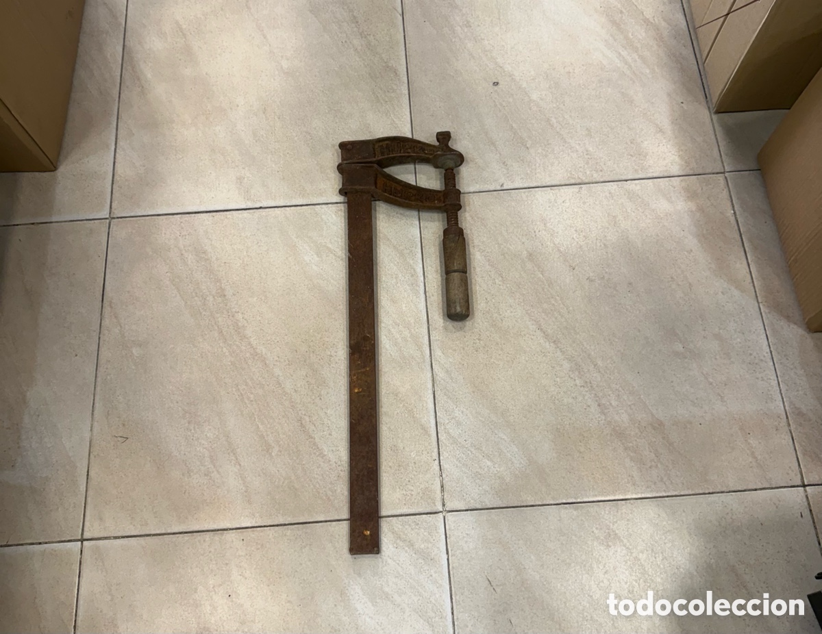 Antiquit&auml;ten: Antiguo gato marca hurco, gran tama&ntilde;o