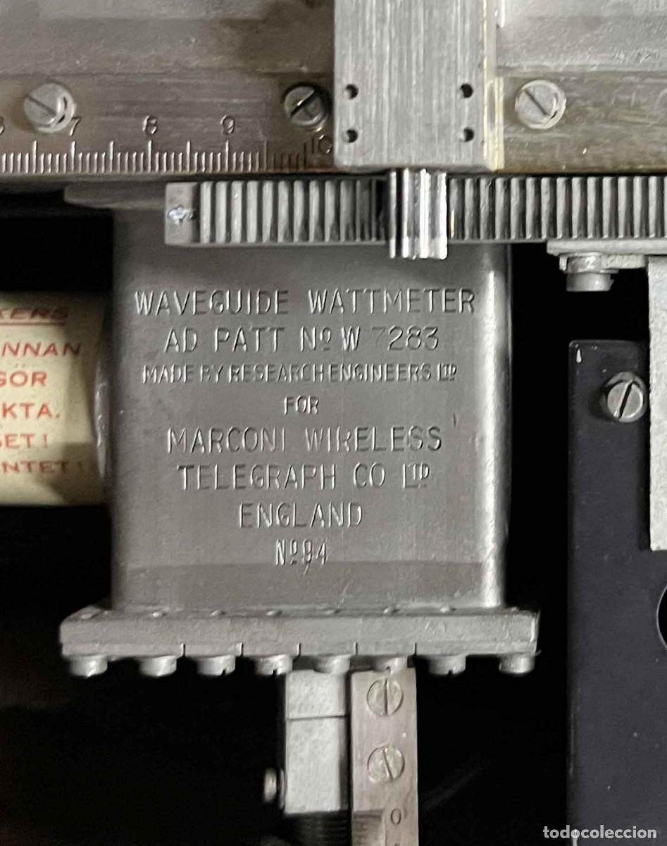Antig&uuml;edades: Waveguide Watmeter - wireles Marconi Telegraph - Foto 4