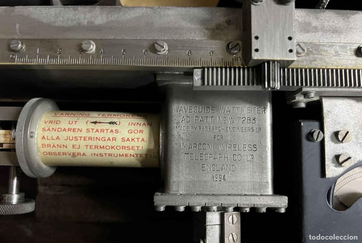 Antig&uuml;edades: Waveguide Watmeter - wireles Marconi Telegraph - Foto 6
