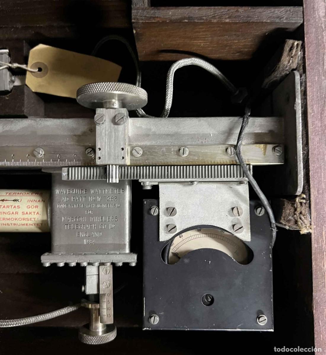 Antig&uuml;edades: Waveguide Watmeter - wireles Marconi Telegraph - Foto 7