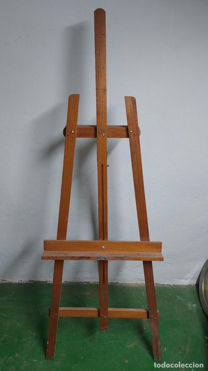 Antig&uuml;edades: Caballete para pintar cuadros marca setter