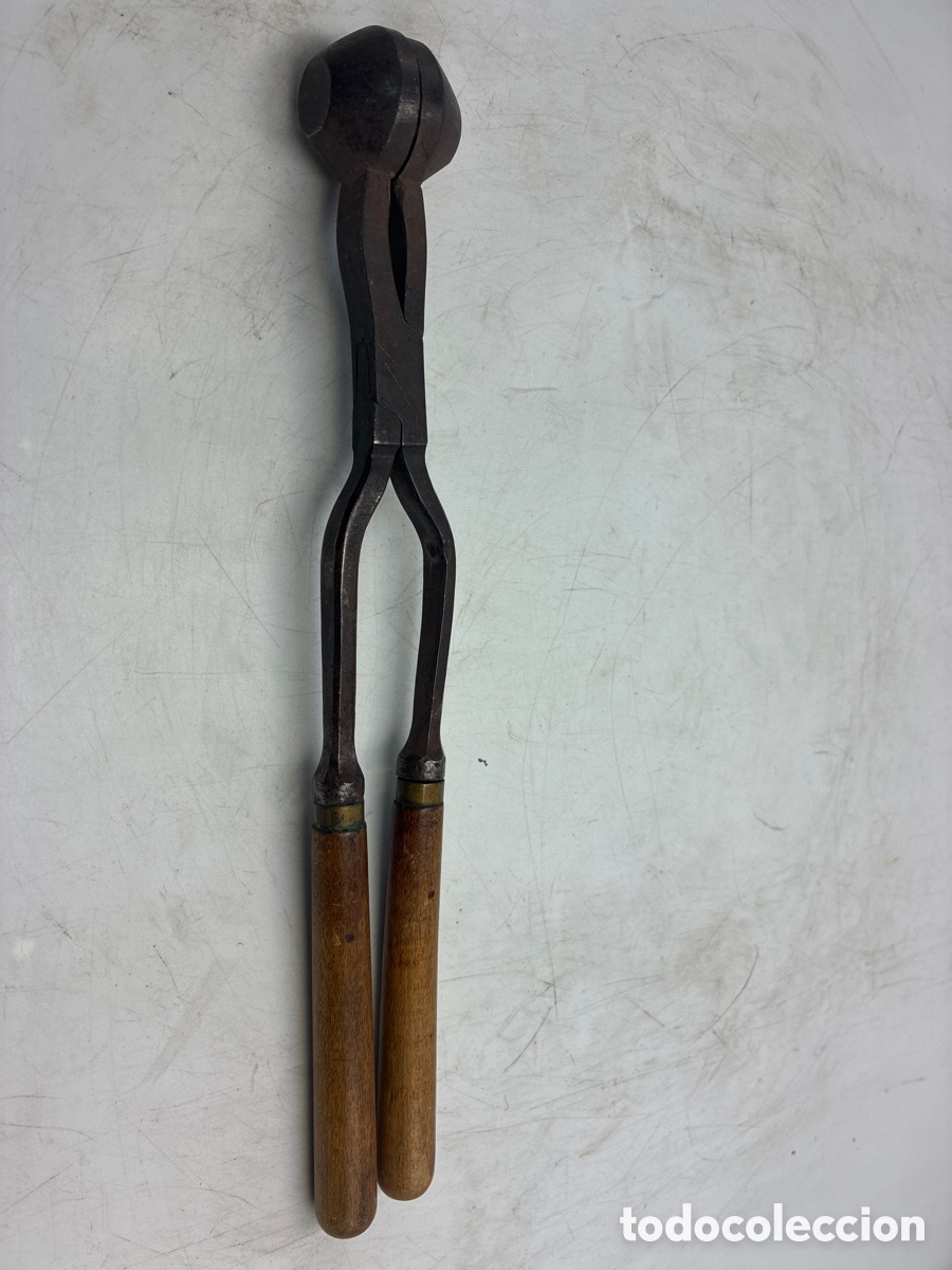 Antig&uuml;edades: Antigua herramienta rizador de pelo. - Foto 2