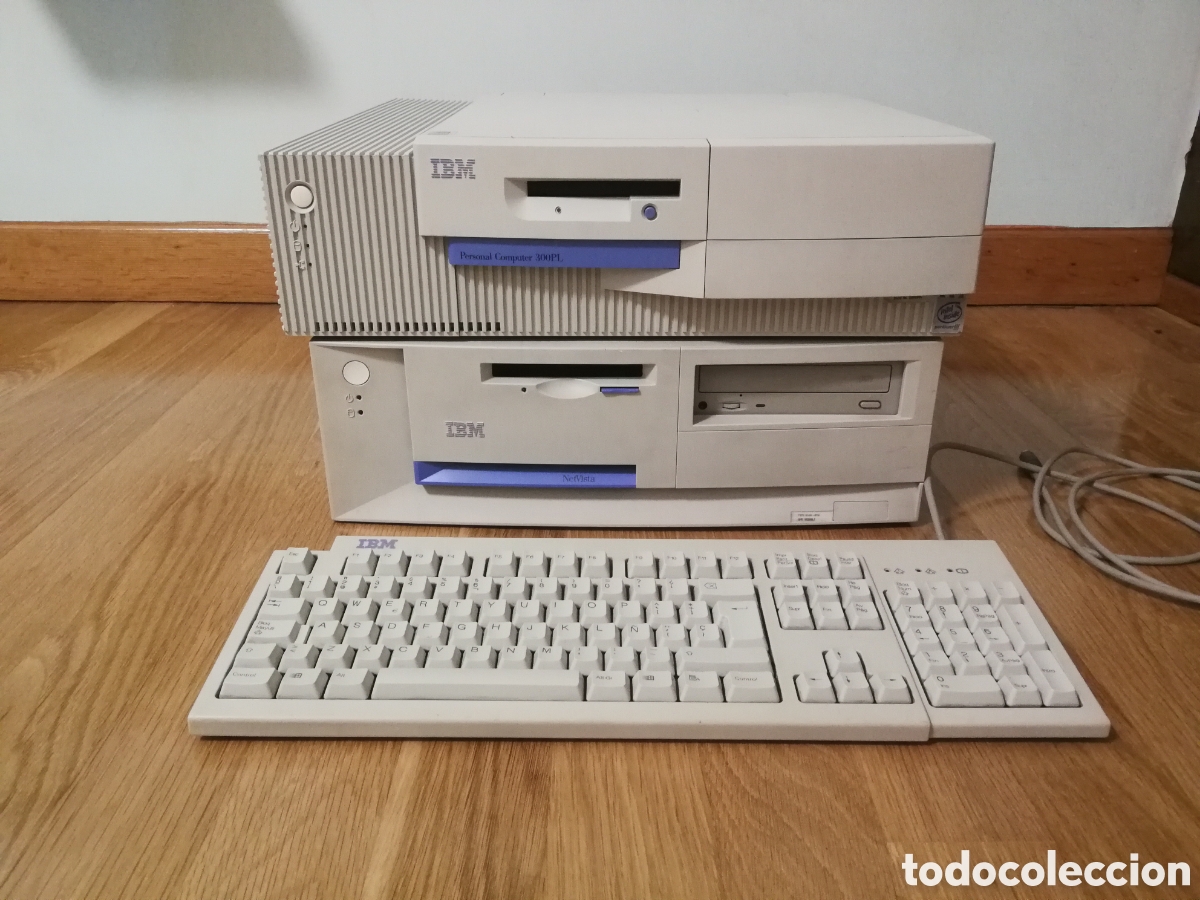Antig&uuml;edades: Lote de ordenadores IBM